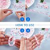 150 Pieces Random Rose Acrylic Beads Bear Pastel Spacer Beads Butterfly Loose Beads for Jewelry Keychain Phone Lanyard Making JX543C-3