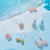 Iron Wire Pendants IFIN-R231-20mm-P-4