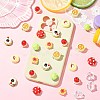 35Pcs 7 Styles Opaque Resin Cabochos RESI-CJ0005-08-6