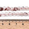 Natural Hematoid Quartz/Ferruginous Quartz Beads Strands G-P575-C21-6mm-5