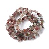 Natural Agate Chip Beads Strands X-G-G905-04-3