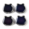 Two Tone Glass Mood Beads GLAA-Z007-12A-2