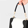 CutHollow 2Pcs Braided Round PU Leather Bag Straps Bag Handles FIND-CL0001-02B-4