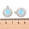 304 Stainless Steel Enamel Pendants STAS-K293-30P-01-3