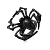 Alloy Spider Adjustable Ring for Halloween X-RJEW-O048-01EB-4