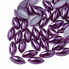 ABS Plastic Imitation Pearl Cabochons SACR-R756-8x4mm-Z47-1