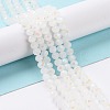 Electroplate Glass Beads Strands EGLA-A034-J3mm-L08-5