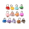 Dyed Natural Freshwater Shell Nuggets Charms PALLOY-JF04481-02-1