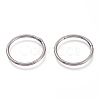 Tarnish Resistant 304 Stainless Steel Sleeper Earrings EJEW-O095-01D-2