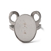 304 Stainless Steel Open Cuff Findings STAS-R123-02I-P-2