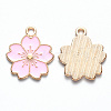 Alloy Enamel Pendants X-ENAM-S121-115B-1