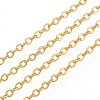 Brass Cable Chains CHC-T008-08G-1