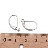 925 Sterling Silver Leverback Earring Findings STER-T002-227S-4
