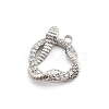 Brass Micro Pave Cubic Zirconia Pendants KK-M321-01B-P-1