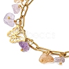 304 Stainless Steel Charm Bracelets BJEW-JB12824-2
