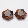 Natural Tiger Eye Pendants G-P264-03-2