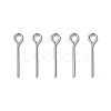Tarnish Resistant 304 Stainless Steel Eye Pin X-STAS-R045-15mm-1
