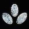 Transparent Acrylic Cabochons TACR-N006-66E-2