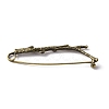 Alloy Tree Branch Safety Brooch Pin JEWB-WH0026-13AB-1