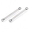 Tarnish Resistant 304 Stainless Steel Links Connectors STAS-S117-005-2
