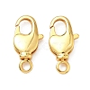 Brass Lobster Claw Clasps KK-H532-17E-G-1