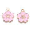 Alloy Enamel Pendants ENAM-S121-115B-3