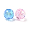 Eco-Friendly Transparent Acrylic Beads X-PL733M-2