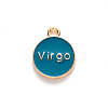 Alloy Enamel Pendants ENAM-S124-01B-05B-3