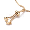 Cubic Zirconia Oval Tennis Bracelet for Men Women Gift BJEW-F417-05G-RS-4