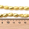 Electroplate Glass Beads Strands EGLA-F166-05A-G-4