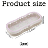 Cute Magnetic ABS Plastic Eyeglass Cases AJEW-WH0007-67-2