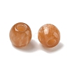 Opaque Resin European Beads RESI-F073-12B-2