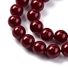 Baking Paint Glass Beads GLAA-Z010-01E-4