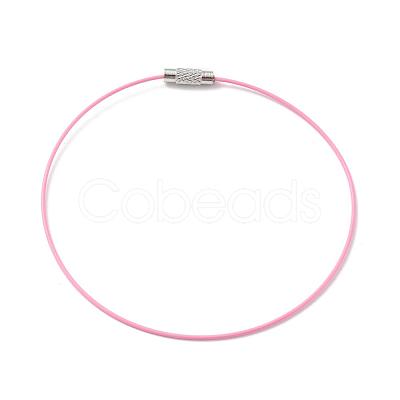 Steel Wire Bracelet Cord DIY Jewelry Making TWIR-R004-03-1