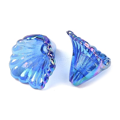 Transparent Acrylic Bead Caps OACR-G054-03C-1