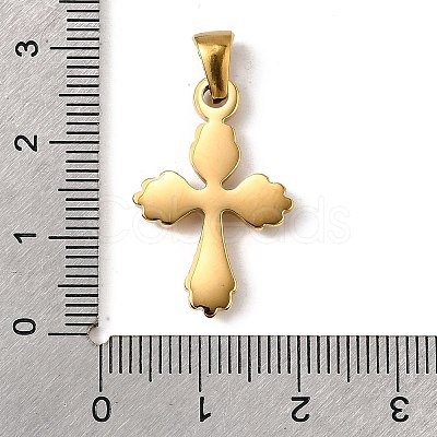 Hand Polished 304 Stainless Steel Pendants STAS-B094-05B-G-1
