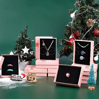 10Pcs Cardboard Jewelry Boxes CBOX-PH0002-09A-1