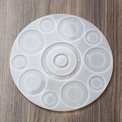 DIY Round Pendant & Link Silicone Molds LS-SIMO-H013-01-1