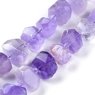 Natural Amethyst Beads Strands G-F653-07-1