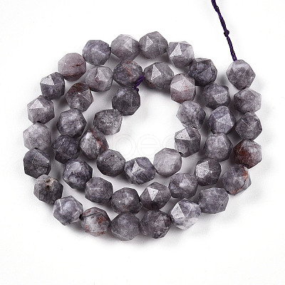 Dyed Natural White Jade Beads Strands G-T139-8mm-46C-1