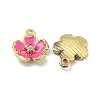 Alloy Enamel Pendants ENAM-D063-01G-05-1