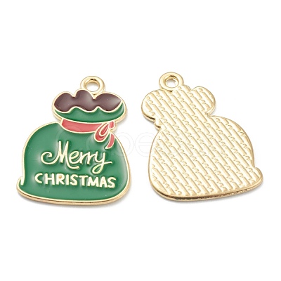 Alloy Enamel Pendants ENAM-J649-31LG-A-1