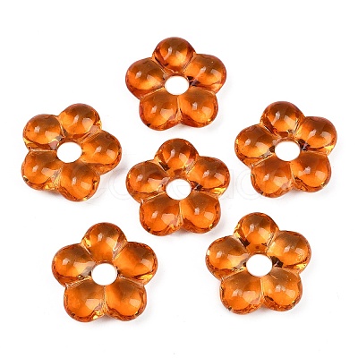 Transparent Glass Beads GLAA-F129-01-1