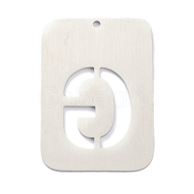 Non-Tarnish 304 Stainless Steel Pendants STAS-K216-49G-P-1