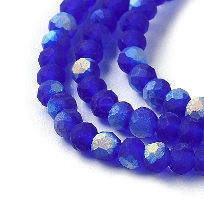 Imitation Jade Glass Beads Strands EGLA-YW0003-19A-05-1