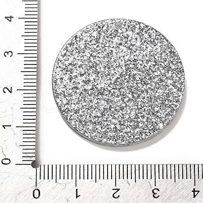 Transparent Resin Pendants LS-RESI-M037-02D-1