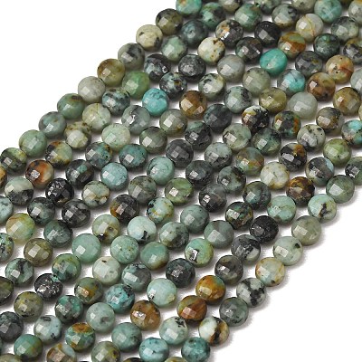 Natural African Turquoise(Jasper) Beads Strands GG-CBA9631-D12-01-1