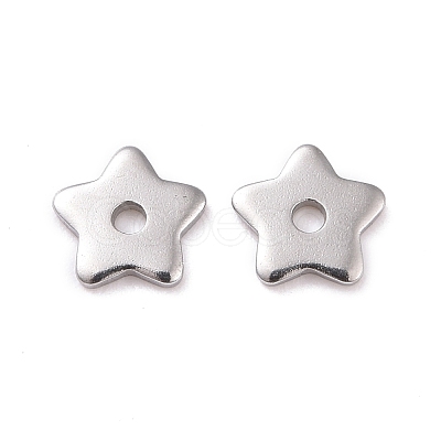 Non-Tarnish 304 Stainless Steel Beads STAS-D185-02P-01-1
