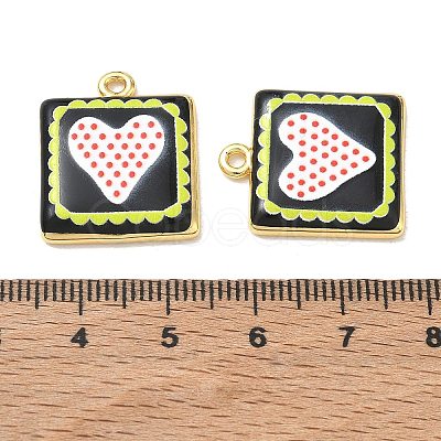 Printed Brass Pendants KK-CBAF9BC-10G-06-1