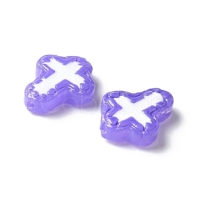 Baking Paint Glass Enamel Beads BLOW-D300-06D-1